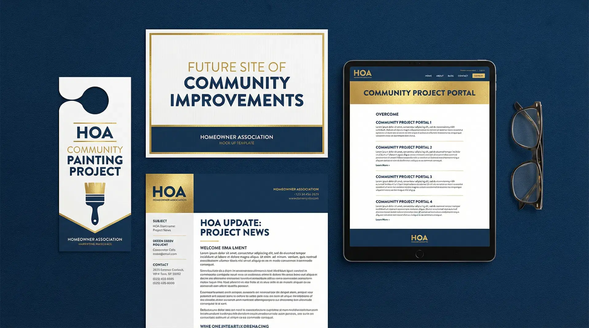 HOA communication tools and materials