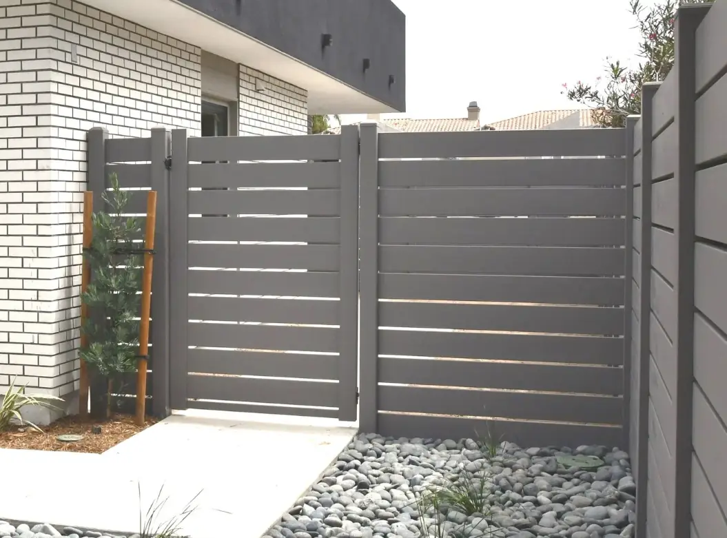 MWF steel fence painting