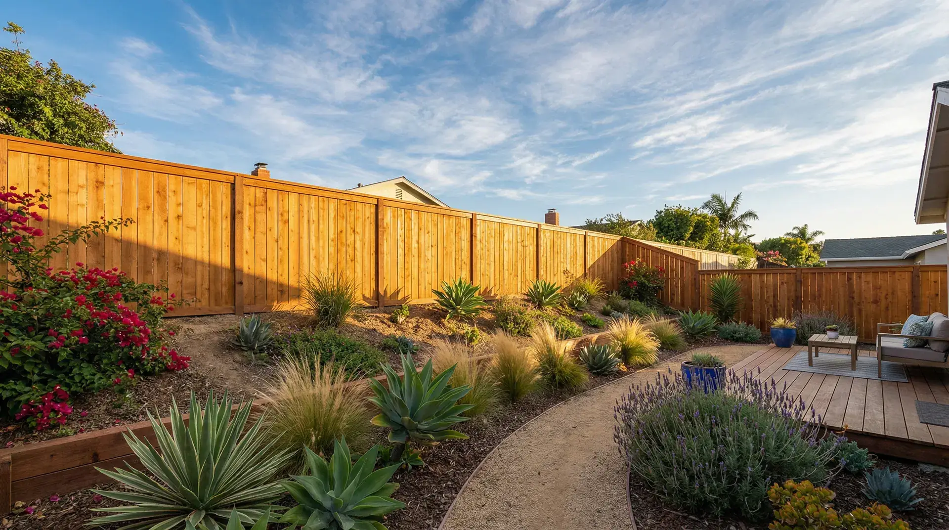 Wood Fence Staining