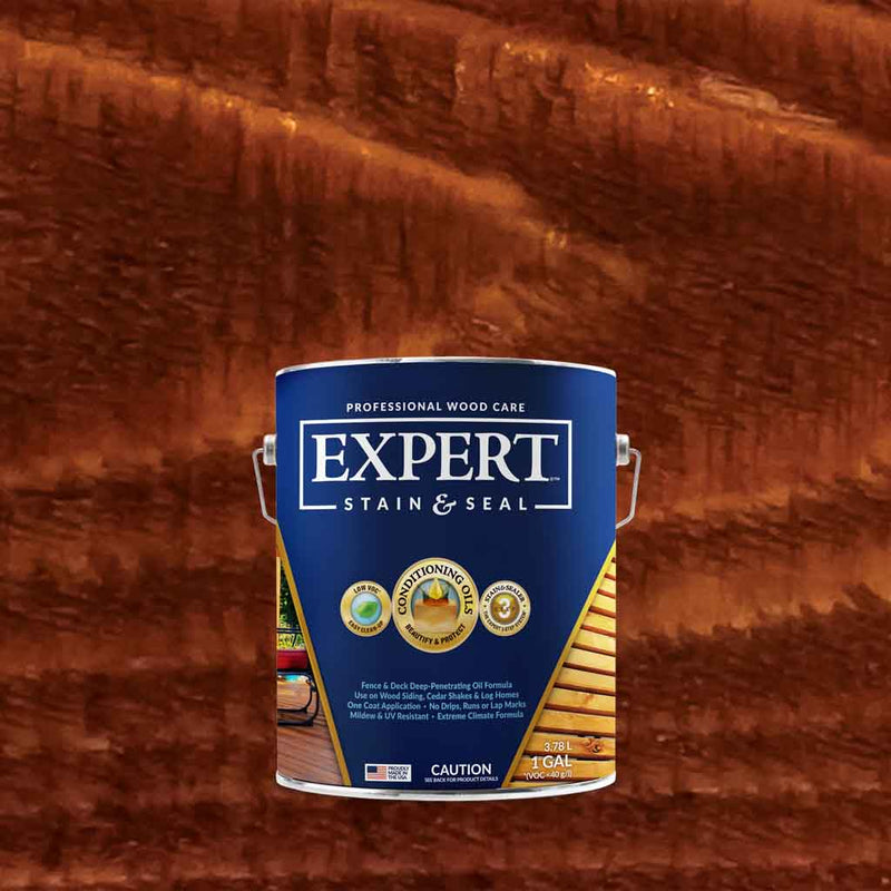 Mahogany stain color by Expert Stain & Seal Supply