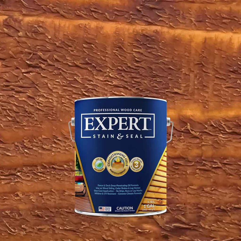 Pecan stain color by Expert Stain & Seal Supply