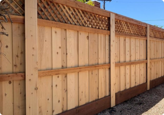 Wood Fence Painting Services