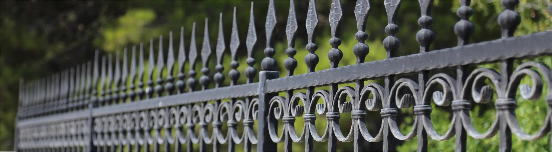 iron fence gate